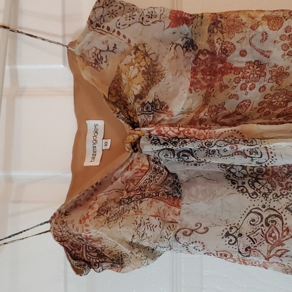 Bloomingdale's silk tank top - Picture 2 of 2